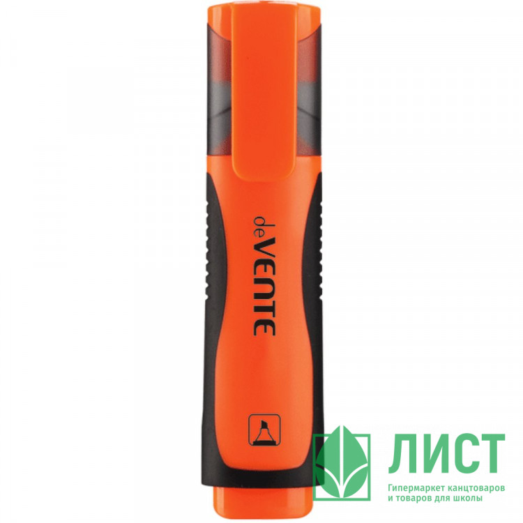 Маркер флуорисцентный  deVENTE 1-5мм скошенный оранж арт.5045327