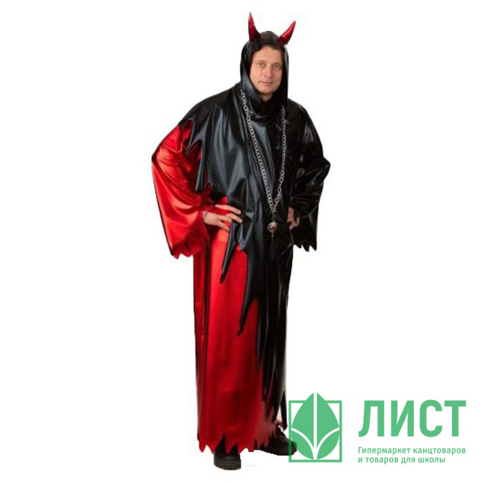 Костюм взрослый Дьявол р.50-52 арт.6063-50-52