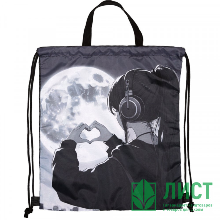 Сумка для сменной обуви 1 отделение deVENTE Серебряная Луна (Silver Moon) 38х43 см арт.7040615