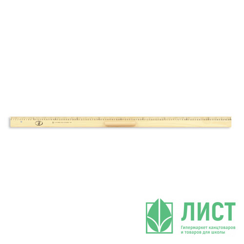 Линейка деревянная 100 см МОЖГА арт.С363