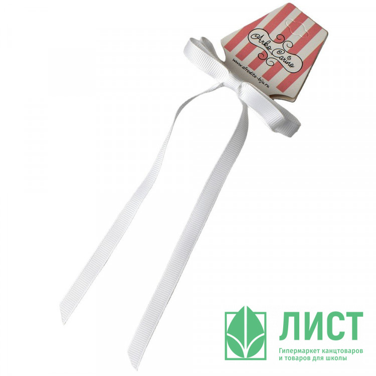 Резинка для волос Arco Carino белая арт.12-025