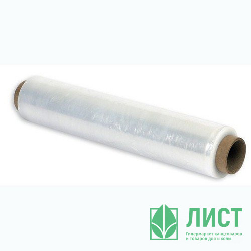 Стрейч-пленка 500мм, 17мкм для ручной (вес нетто 2кг, гофра)