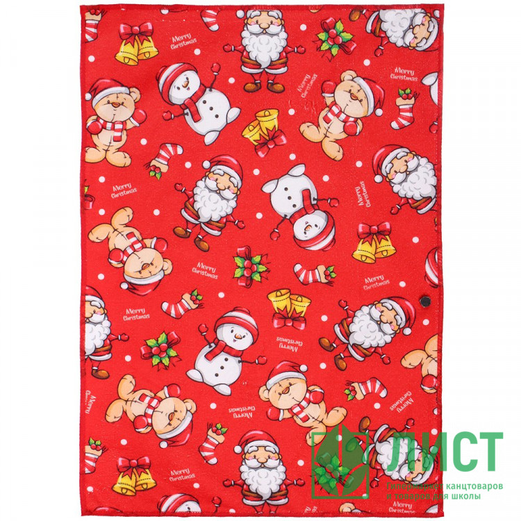 Полотенце кухонное микрофибра 40*58см "SPARKLE - Новогоднее настроение"  210гр/м2 арт.916-2182