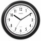 Часы настенные круглые Классика черные