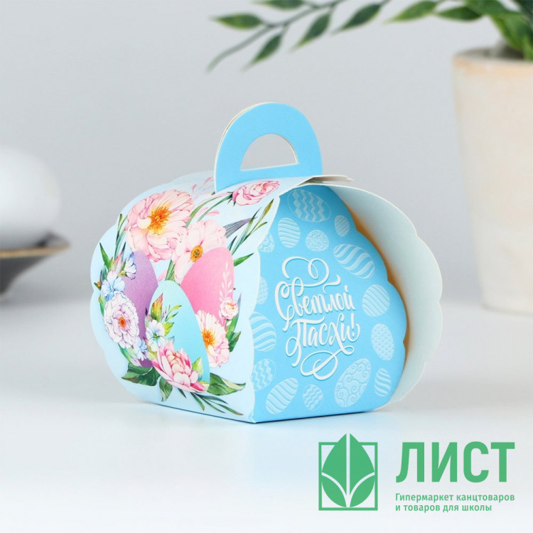 ПАСХА Коробка подарочная "Светлой Пасхи" арт.9936172