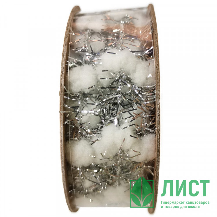 Украшение декоративное "Бусы" 200*01*0,5см рат.91110