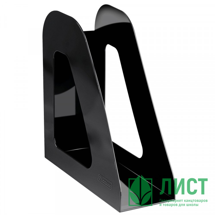 Вертикальный накопитель 90мм черный Стамм Фаворит арт.ЛТ705/ЛТВ-30495