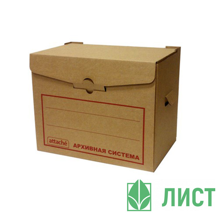 Короб архивный г/карт 400х335х265 с откидной крышкой (Т-24) вмещ.5 папок арт.136908 (Ст.5)