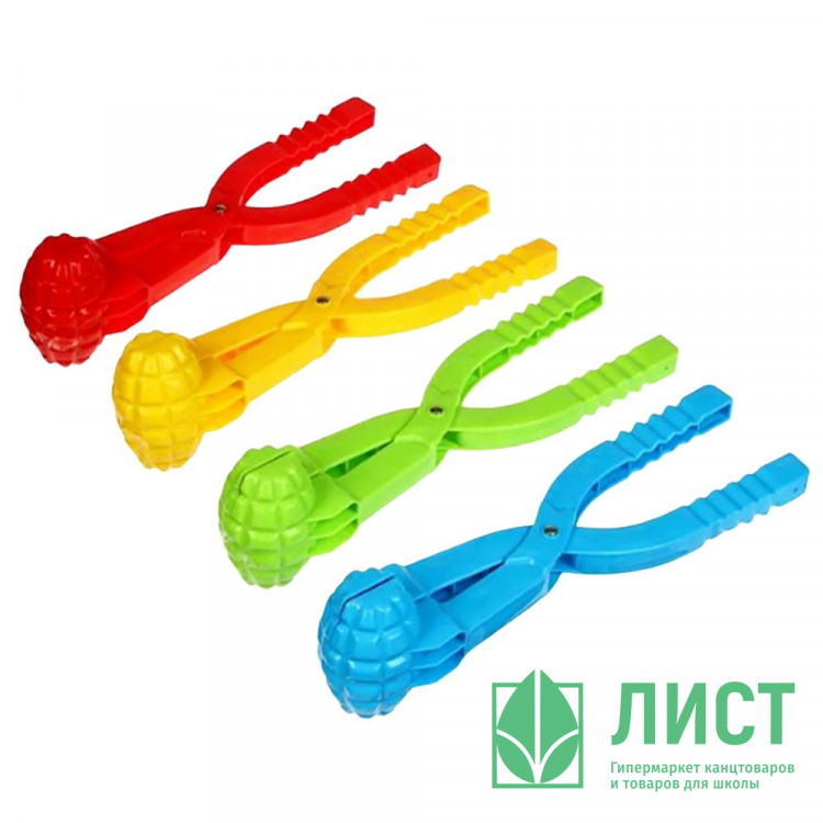 Снежколеп Форма для снега Граната 36 см цвет микс арт.СЛ-1557