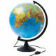 Глобус физический диаметр 320мм с подсветкой Классик арт К013200017