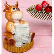 Копилка СГ "Бычок Дымок богатый" 9см арт.541-314