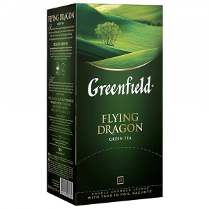 Чай Greenfield 25пак. Летающий дракон (Flying Dragon) зеленый (Ст.9)