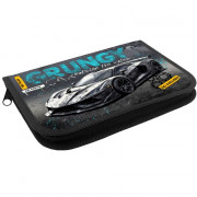 Пенал 1 отделение (Оникс) ПКТ 04-20 MAX Авто гранж  212х135х26мм полиэстер арт.87216