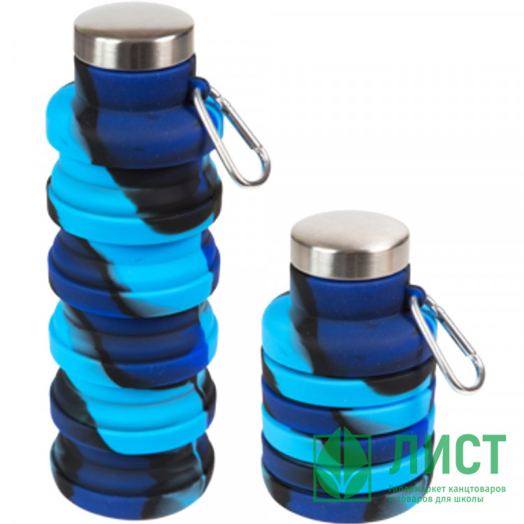 Бутылка 500мл deVENTE складная синяя арт.8090466