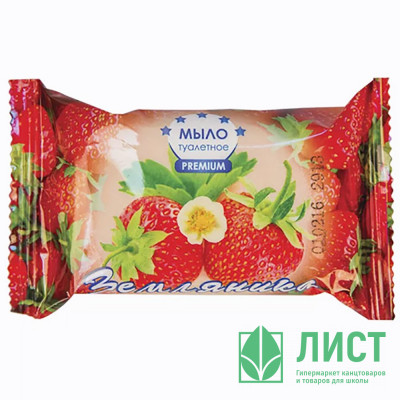 Туалетное мыло 100г в/об Земляника (Калужский МЗ) (Ст.80) Туалетное мыло 100г в/об Земляника (Калужский МЗ) (Ст.80)