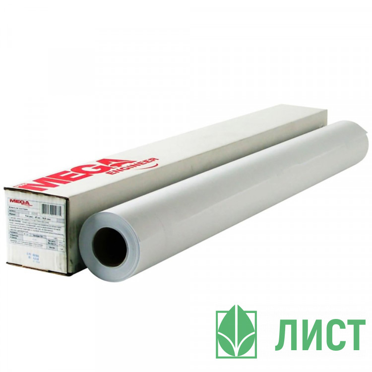 Бумага широкоформатная ProMEGA engineer 80г/кв.м 914мм* 45м 50,8мм (А0+) белизна 162% матовое покрытие