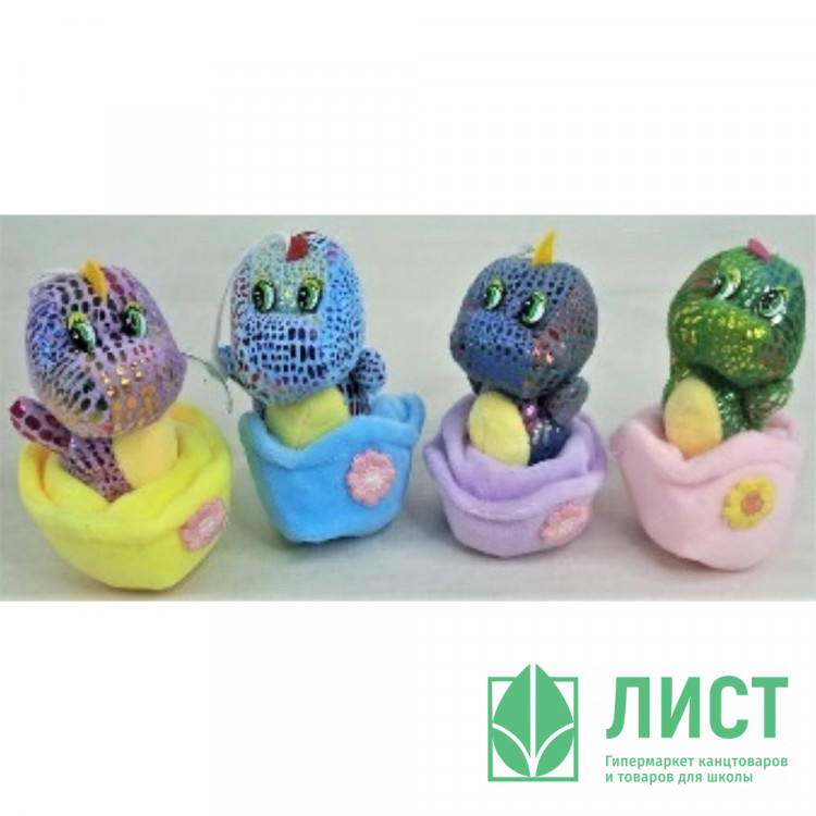 Сувенир мягкий "Дракон в корзине" 10см асс. арт.M-21