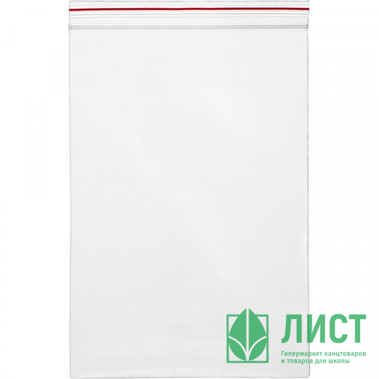Пакет с замком (Zip Lock гриппер) 100*150мм, комплект 100штук в упаковке 23-26 АДМ