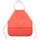 Фартук для детского творчества (deVENTE) с 2 карманами, красный арт 7042006