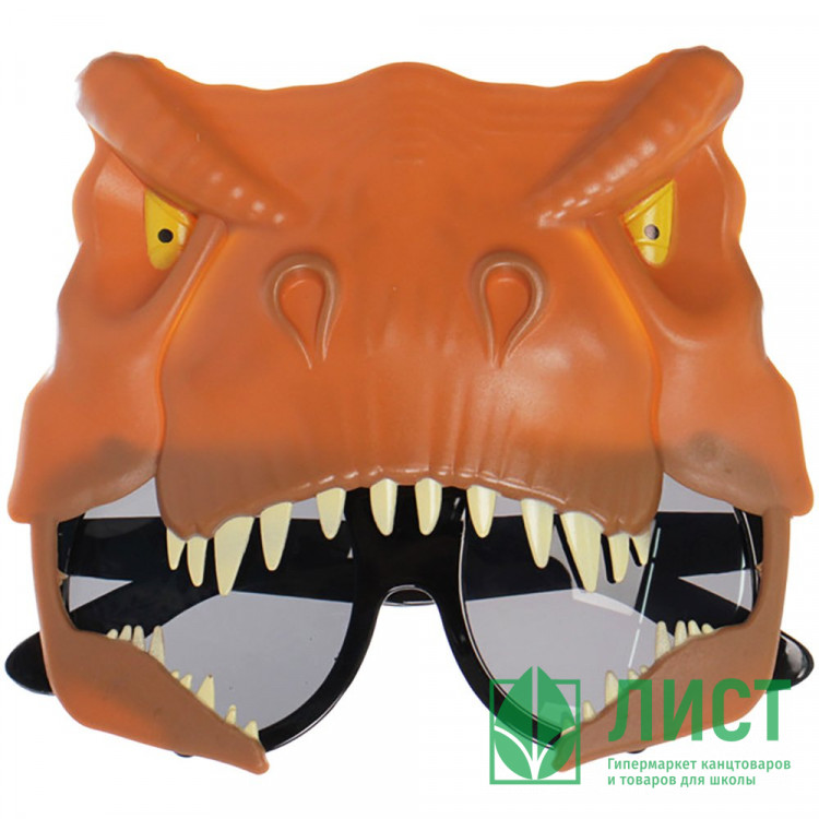 Очки карнавальные "Динозавр" 14,4*13см арт.774-292